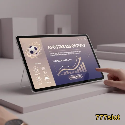 Tela do 777slot com apostas esportivas e estatísticas ao vivo.