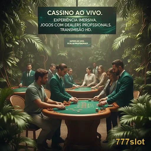 Jogadores em cassino ao vivo acessando serviços VIP no 777slot.